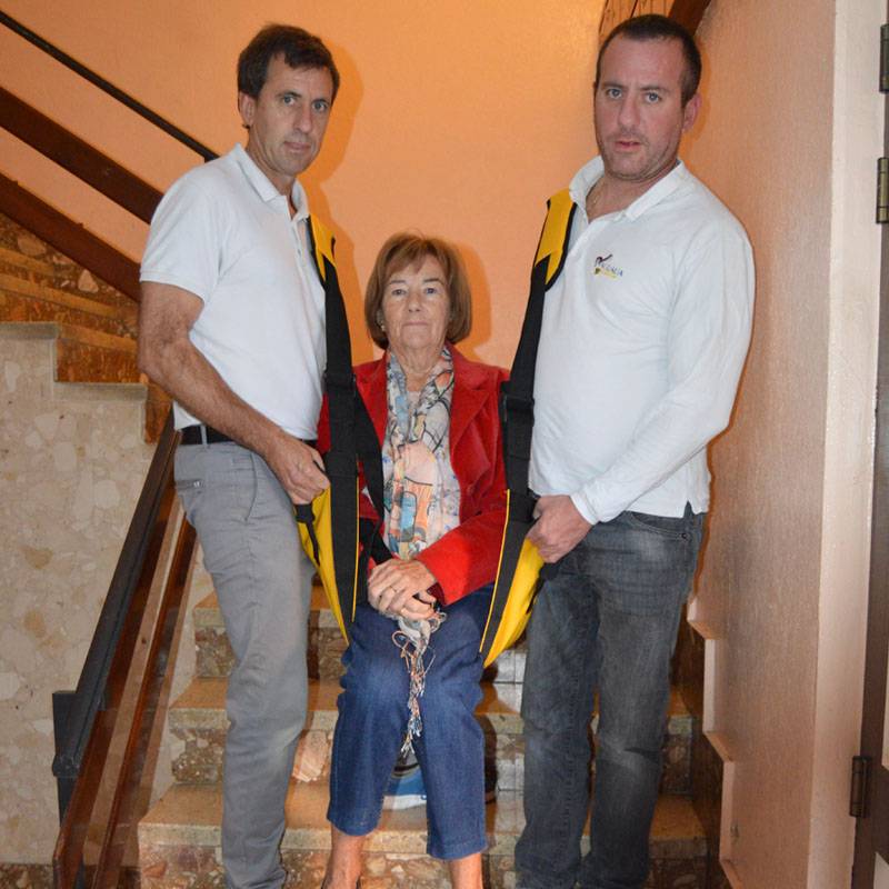Traslado vertical asistido Evacualia